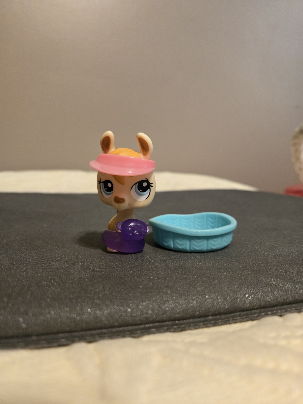 Littlest Pet Shop Llama #1460 With Pool Accessories